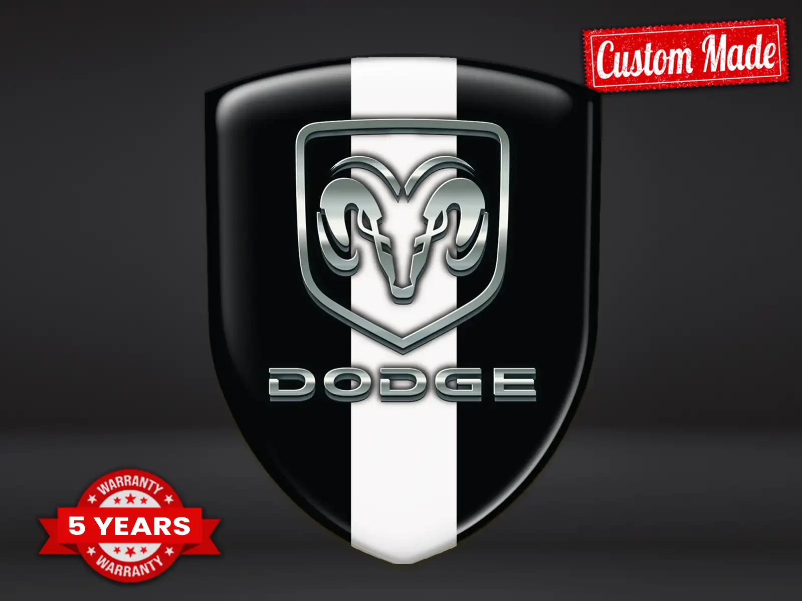 Dodge Logo Silicone S Auto Pro Max Durable Stylé Édition